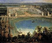 John Martin View of the Orangerie oil on canvas